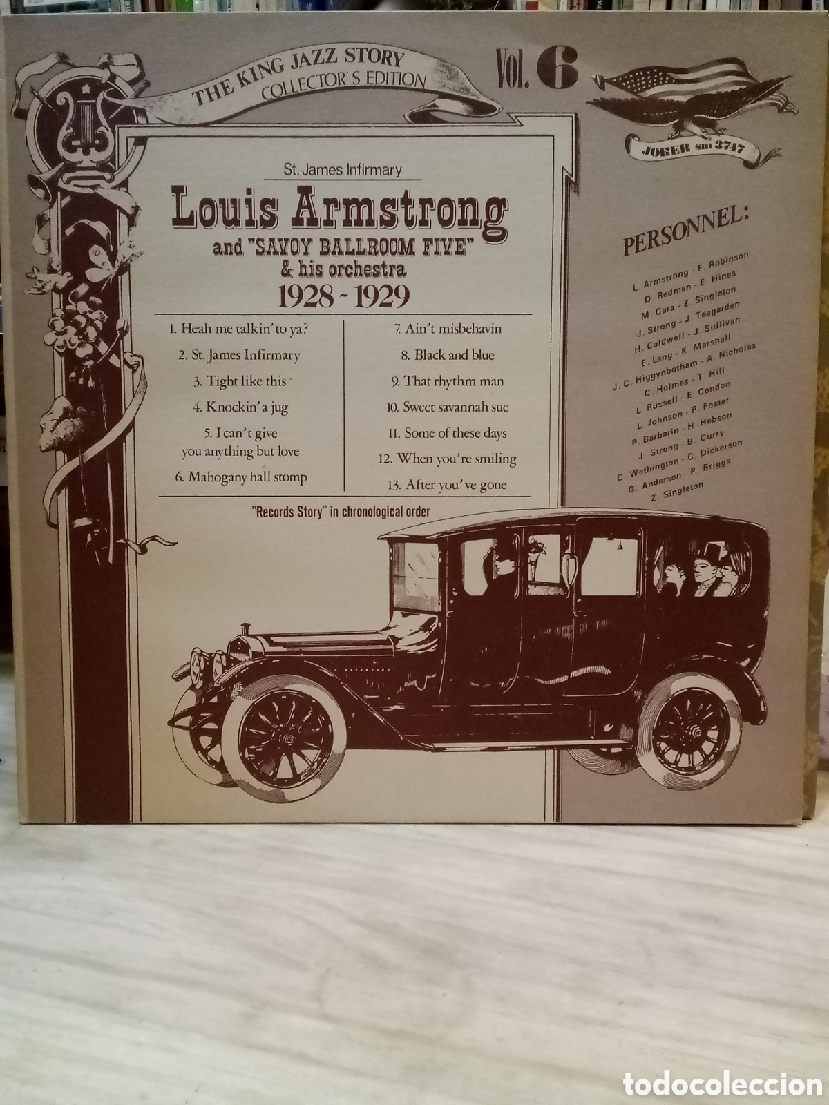 Dischi in vinile: Vinilo - Louis Amstrong and Savoy Ballroom five