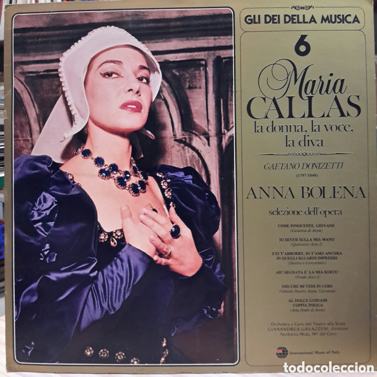 Discos de vinil: Vinilo - Maria Callas en Anna Bolena por Donizetti