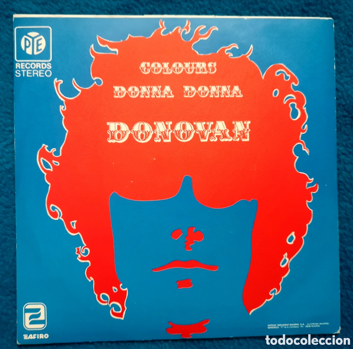 Discos de vinilo: DONOVAN - COLOURS - DONNA DONNA - Foto 2