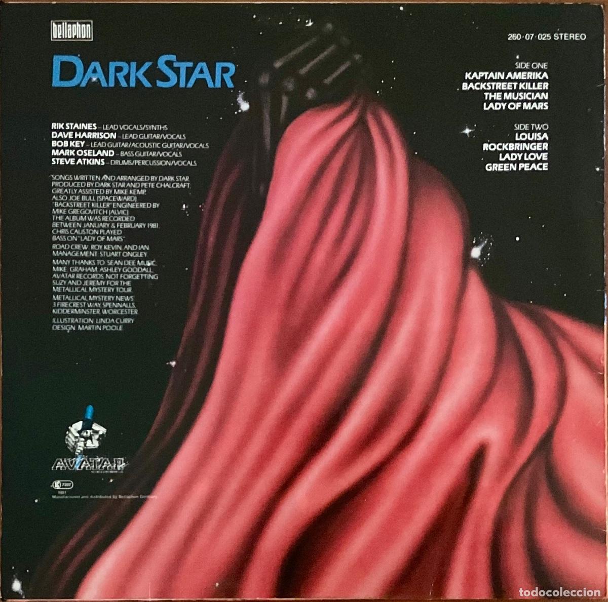 Discos de vinilo: DARK STAR - DARK STAR - Foto 2