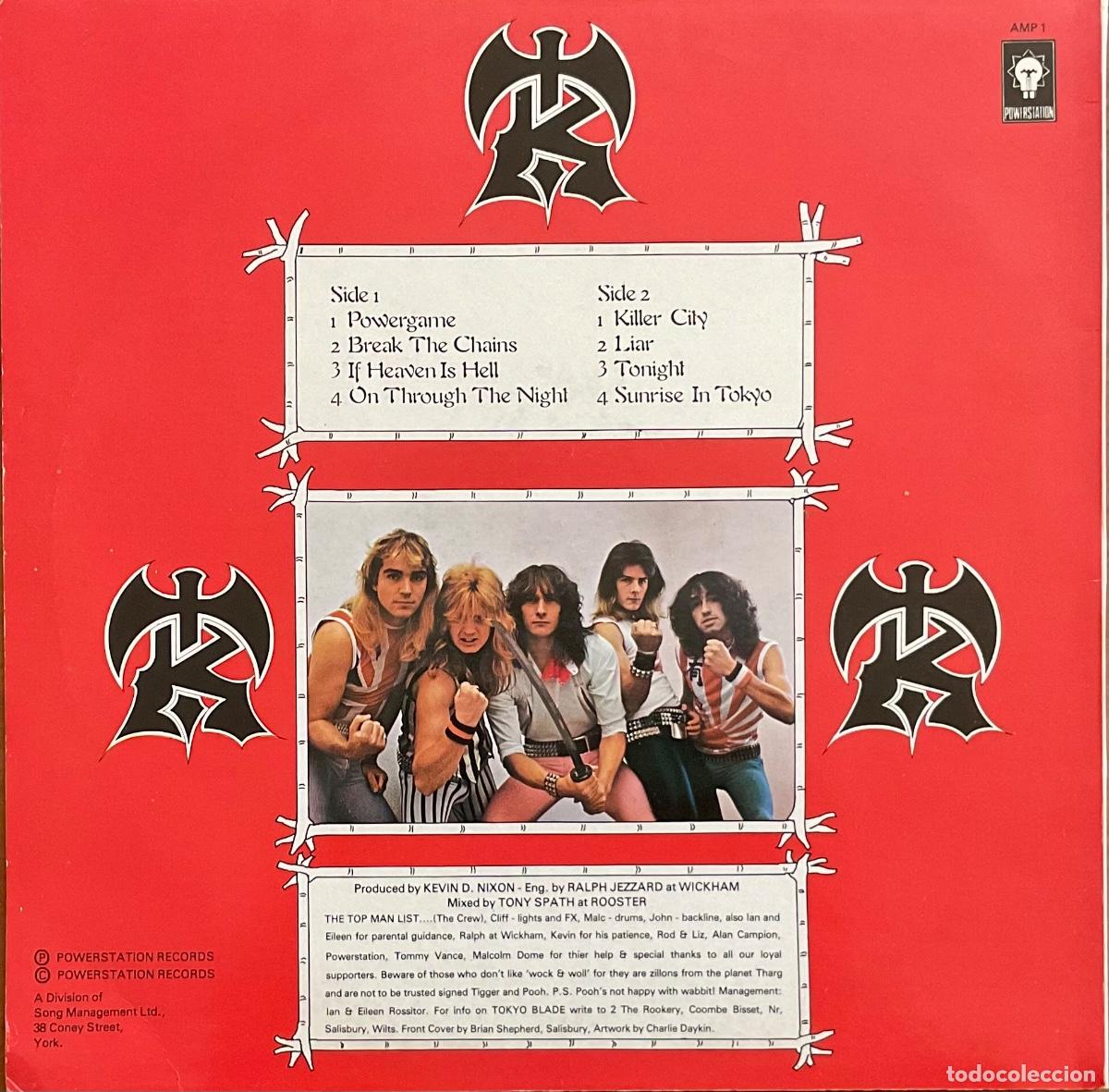 Discos de vinilo: TOKYO BLADE - TOKYO BLADE - Foto 2
