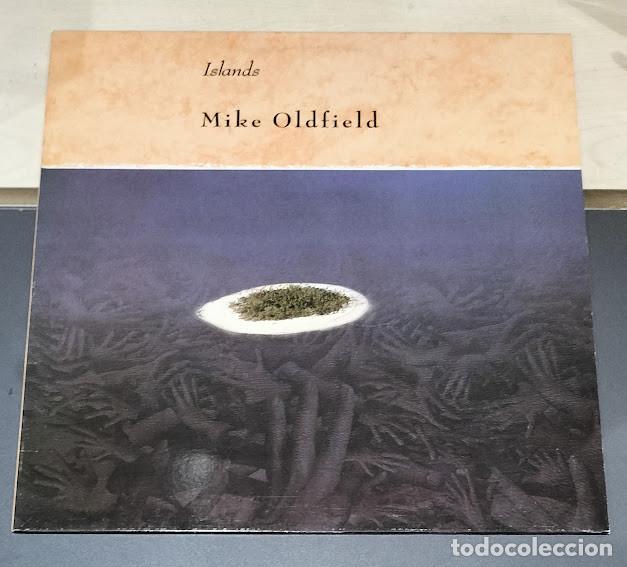 Discos de vinilo: Mike Oldfield - Islands - LP Virgin ref. LL-208 650. Ed. espa&ntilde;ola 1987.