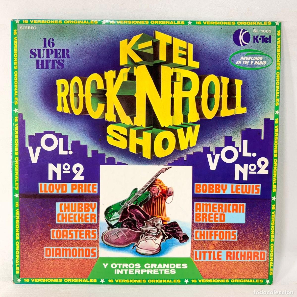 Disques de vinyle: LP - VINILO K-TEL ROCK 'N' ROLL SHOW VOL. N&ordm; 2 - ESPA&Ntilde;A - A&Ntilde;O 1978