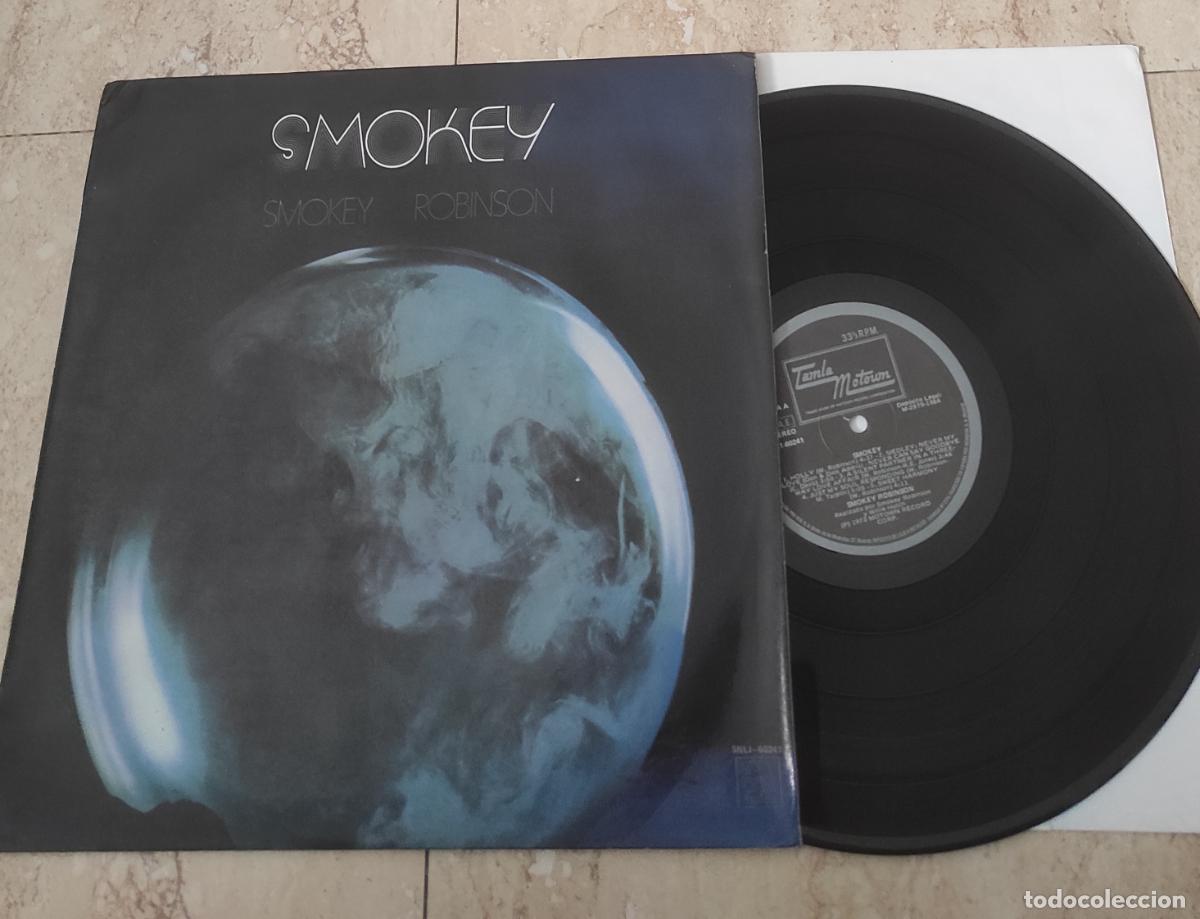 Discos de vinilo: SMOKEY ROBINSON ( SMOKEY) LP ESPA&Ntilde;A 1986-excelente estado-