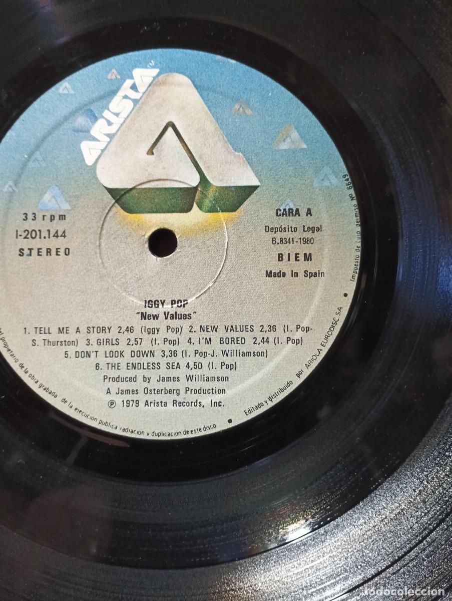 Discos de vinilo: IGGY POP-New Values. - Foto 4