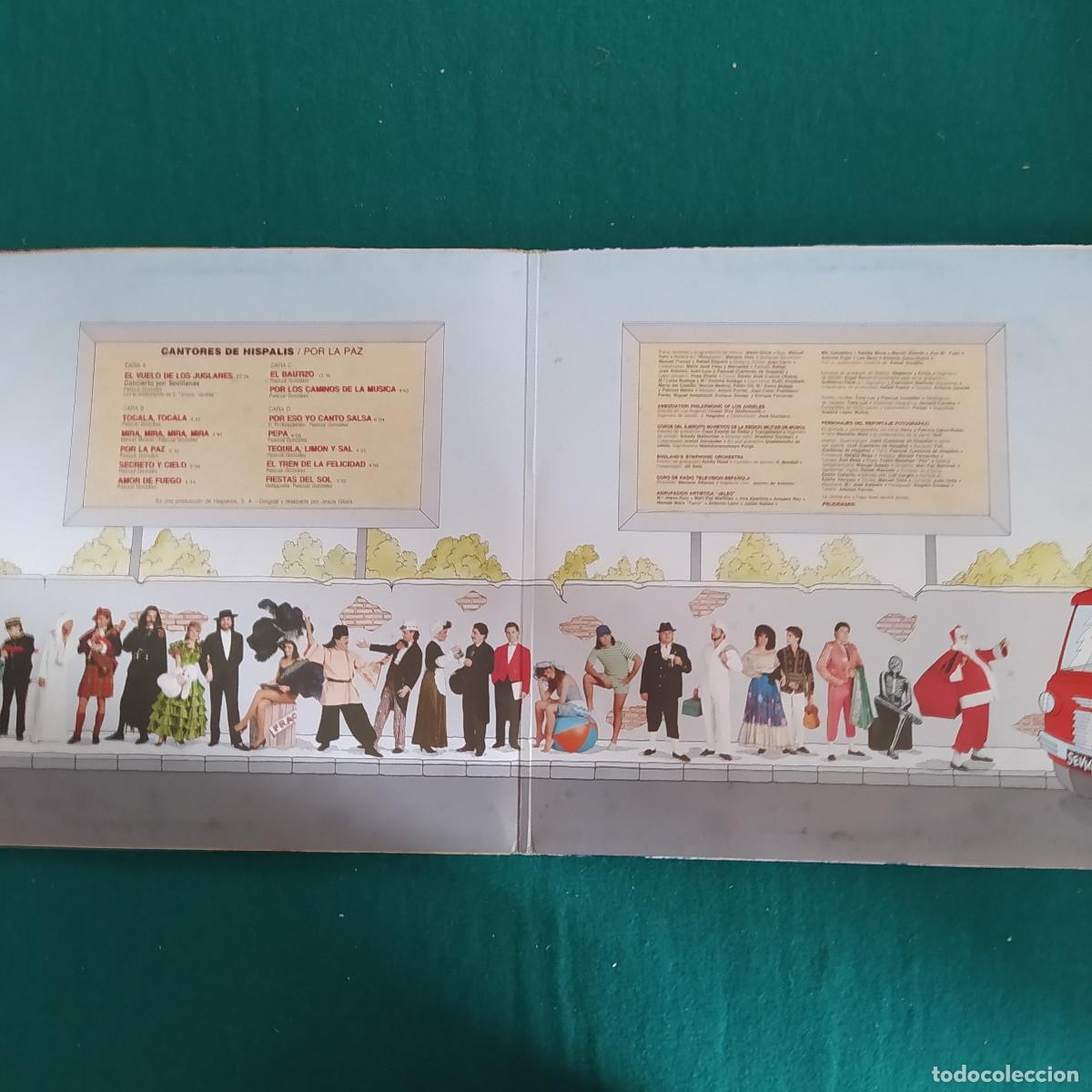 Discos de vinilo: CANTORES DE HISPALIS POR LA PAZ - Foto 2
