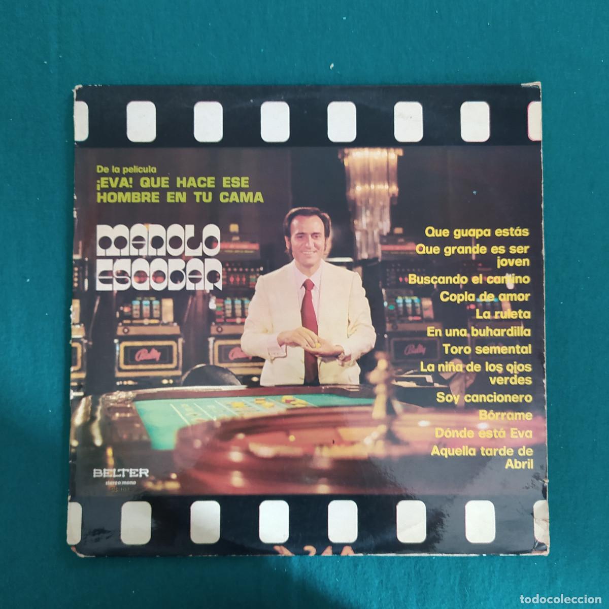 Discos de vinilo: Manolo Escobar &ndash; De La Pel&iacute;cula &rdquo;&iexcl;Eva! Qu&eacute; Hace Ese Hombre En Tu Cama&rdquo;