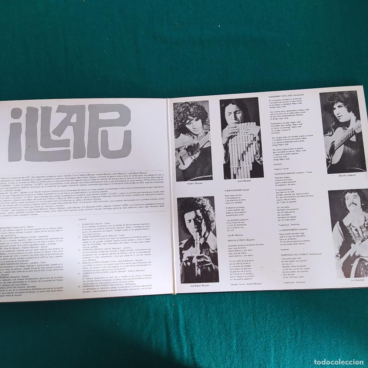 Discos de vinilo: Illapu &ndash; Despedida Del Pueblo - Foto 2