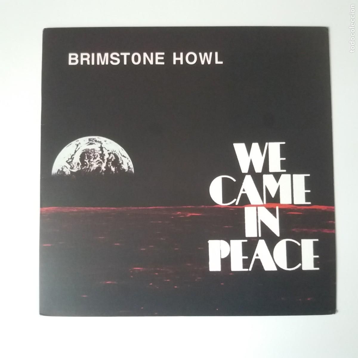 Discos de vinilo: Brimstone Howl &lrm;&ndash; We Came In Peace. LP transparente, claro. 2008, Punkrock USA