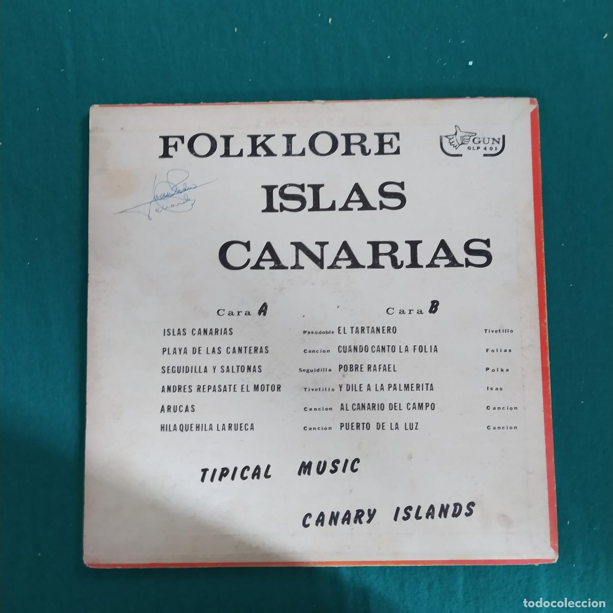 Discos de vinilo: Folklore Islas Canarias - Foto 2