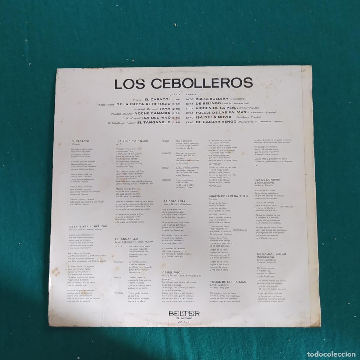 Discos de vinilo: Canciones De Las Islas Afortunadas - Foto 2