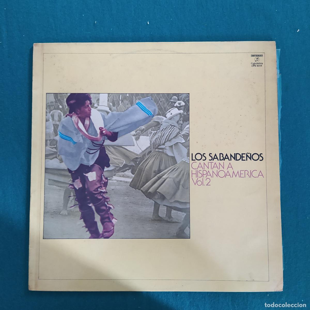 Vinyl records: Los Sabande&ntilde;os &ndash; Los Sabande&ntilde;os Cantan A Hispanoamerica Vol. 2