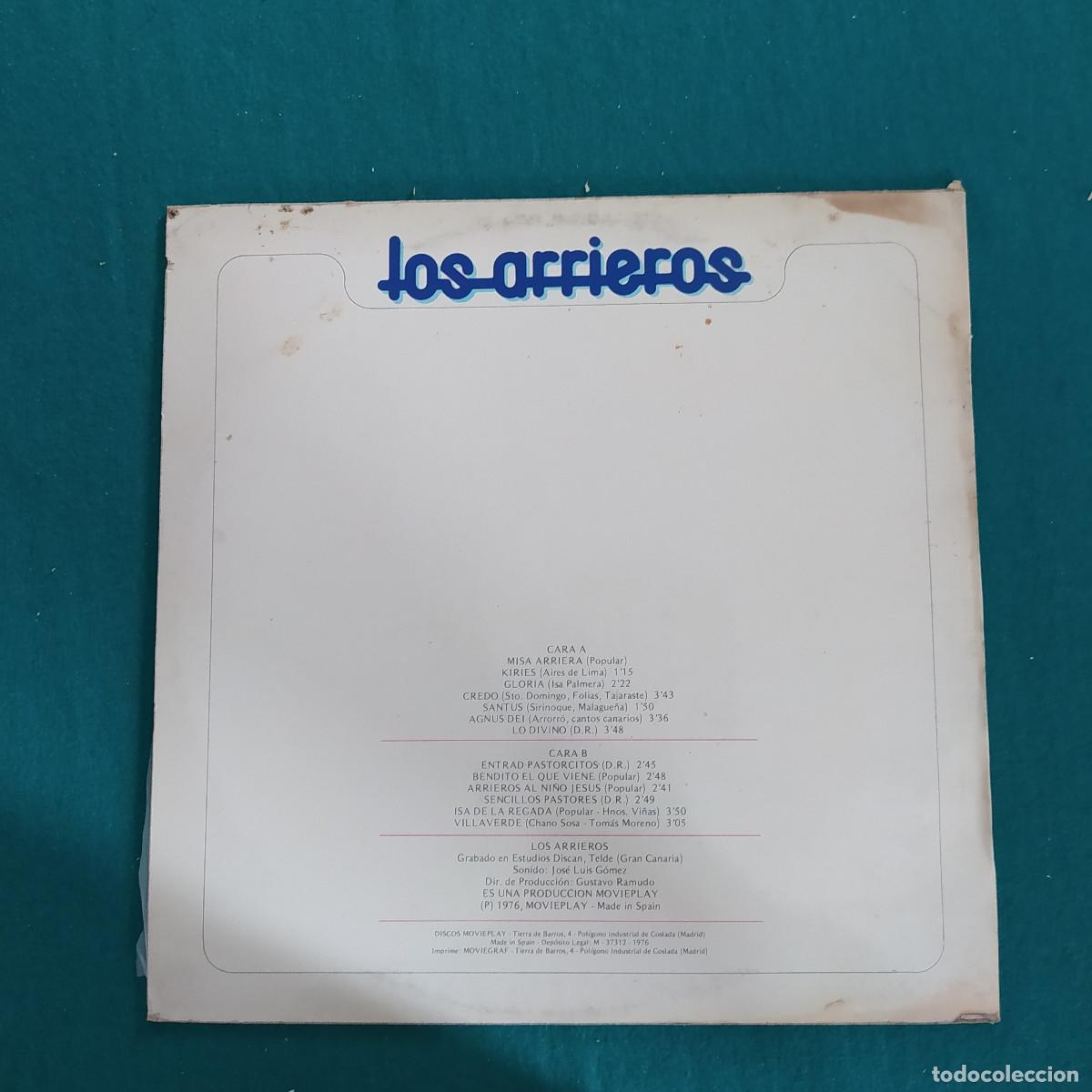 Discos de vinilo: Los Arrieros &ndash; Los Arrieros - Foto 2