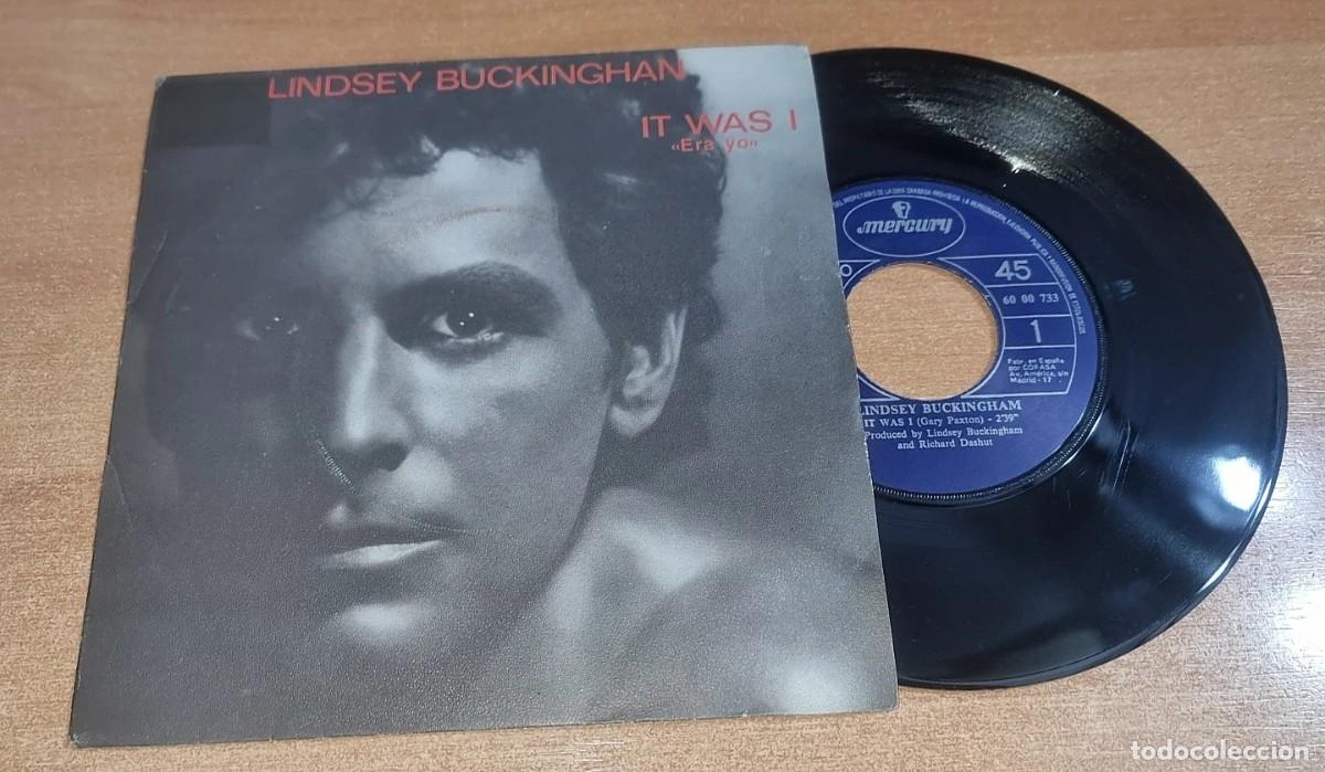 Discos de vinilo: LINDSEY BUCKINGHAN It was I SINGLE VINILO DEL A&Ntilde;O 1981 FLEETWOOD MAC CONTIENE 2 TEMAS