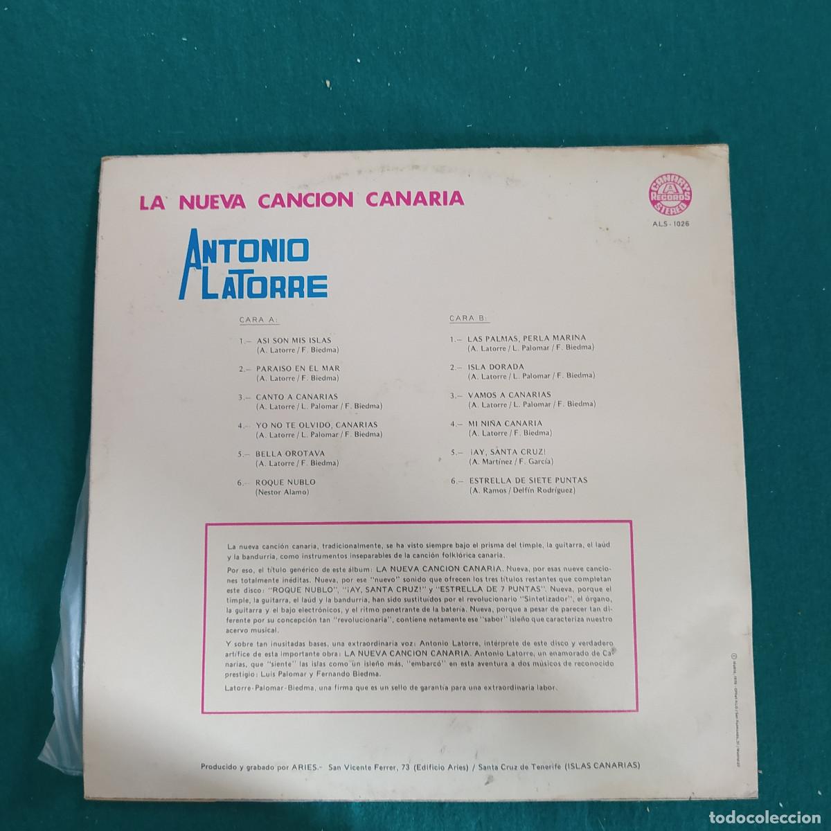 Discos de vinilo: LA NUEVA CANCION CANARIA - Foto 2
