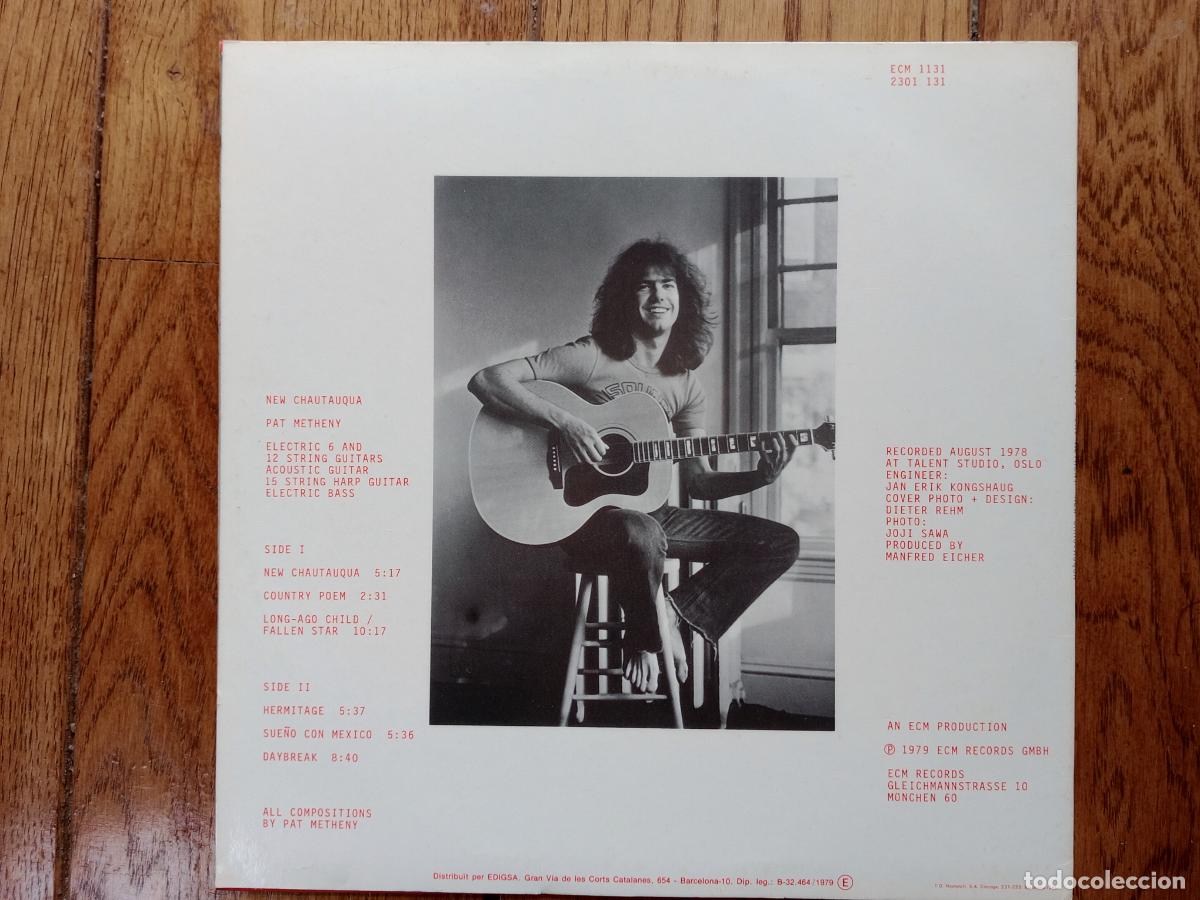 Discos de vinilo: Pat Metheny - new chautauqua - Foto 2