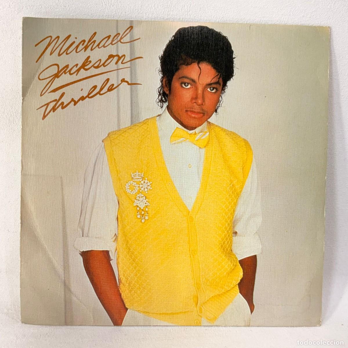 Vinyl records: SINGLE MICHAEL JACKSON - THRILLER - ESPA&Ntilde;A - A&Ntilde;O 1983