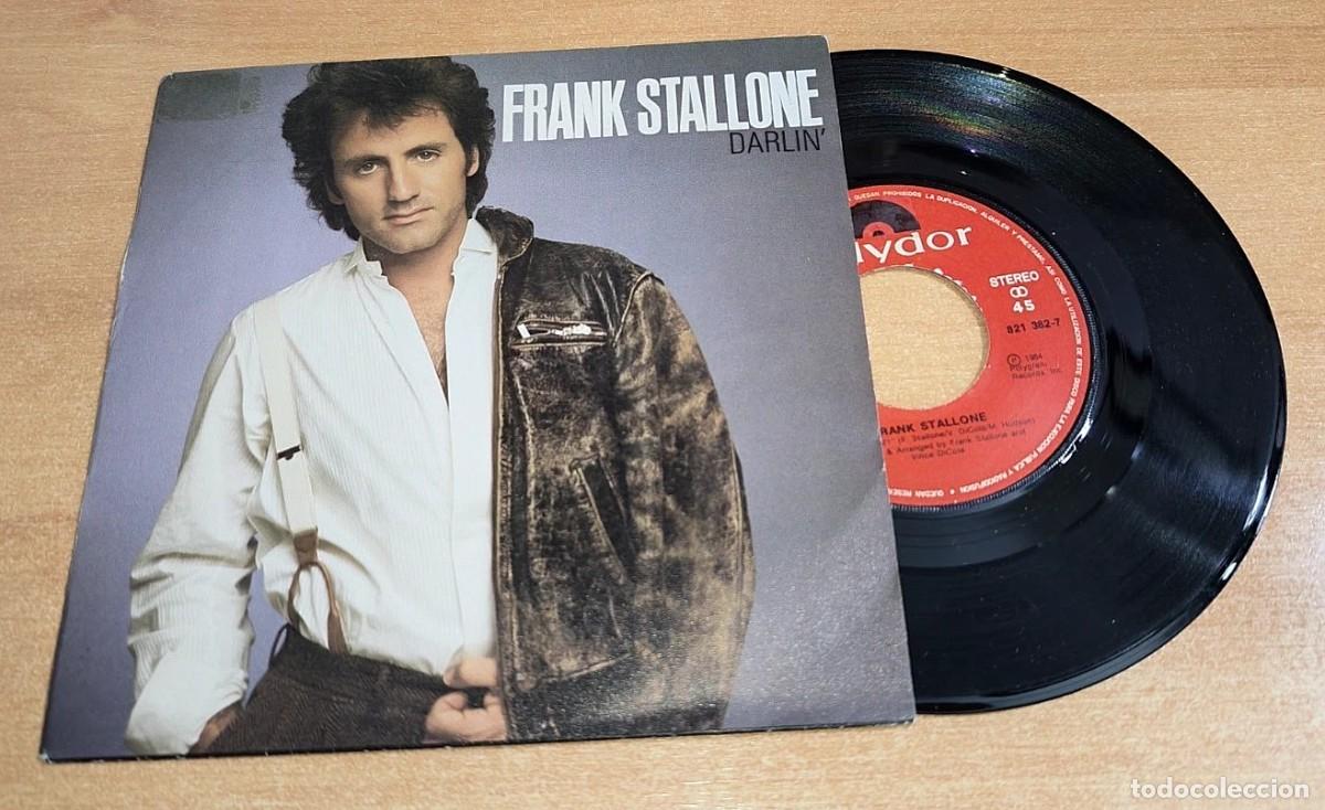 Discos de vinilo: FRANK STALLONE Darlin' SINGLE VINILO DEL A&Ntilde;O 1984 CONTIENE 2 TEMAS