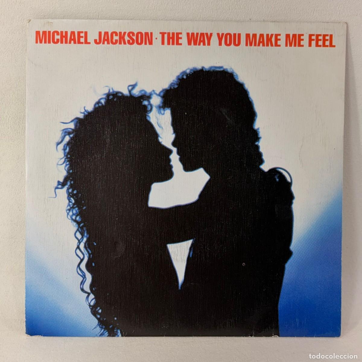 Vinyl records: SINGLE MICHAEL JACKSON - THE WAY YOU MAKE ME FEEL - ESPA&Ntilde;A - A&Ntilde;O 1987