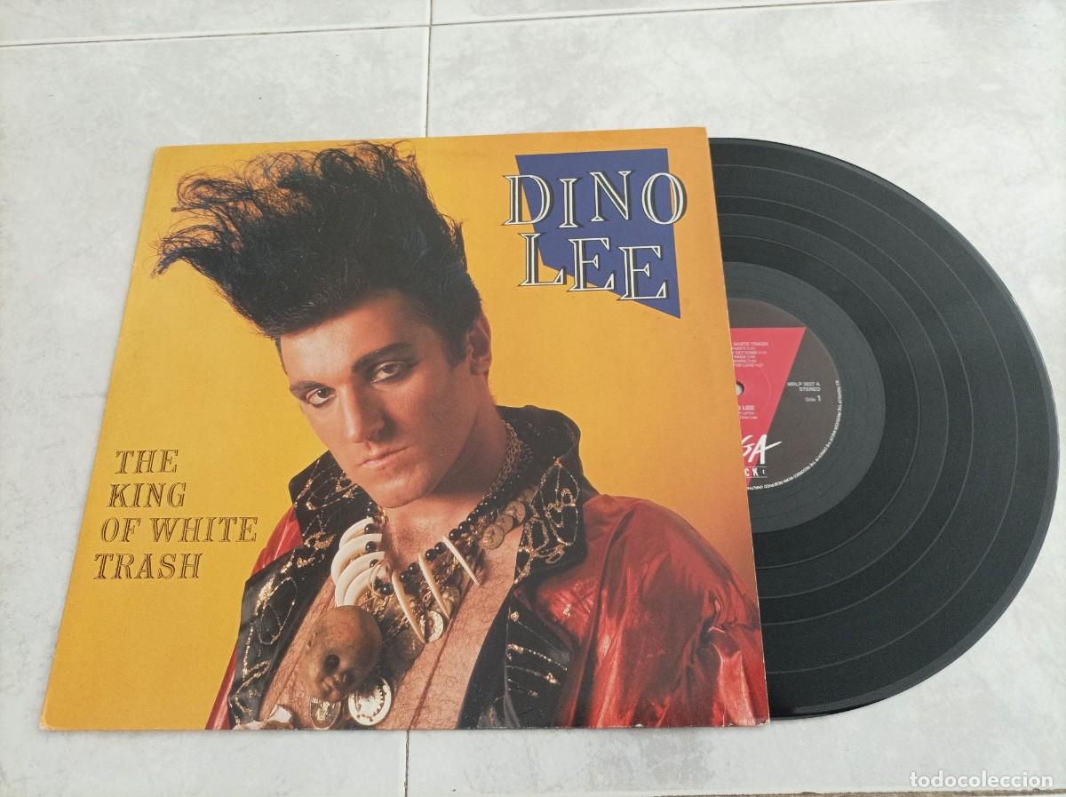 Discos de vinil: Dino Lee lp the king of white trash