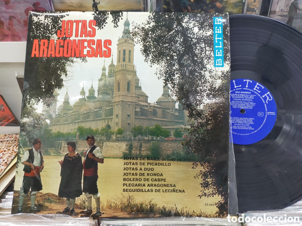 Dischi in vinile: Jotas aragonesas LP rondalla Bret&oacute;n 1967