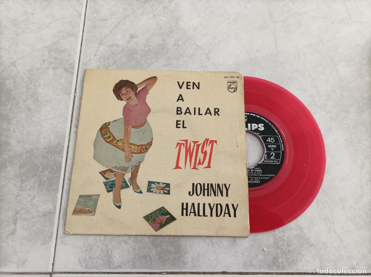 Discos de vinilo: Johnny Hallyday ep -LEER-