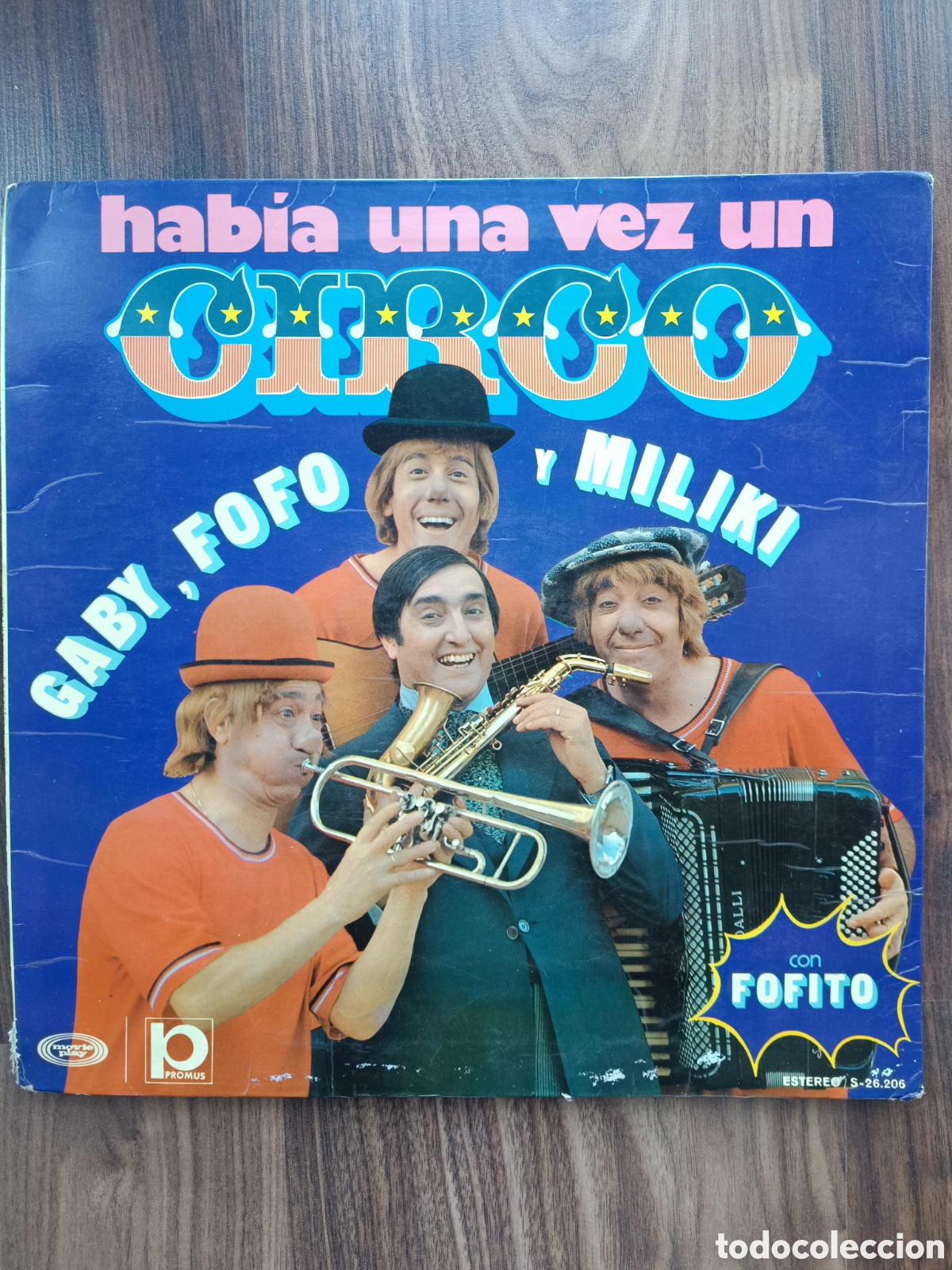 Discos de vinilo: Disco LP. Los payasos de la tele