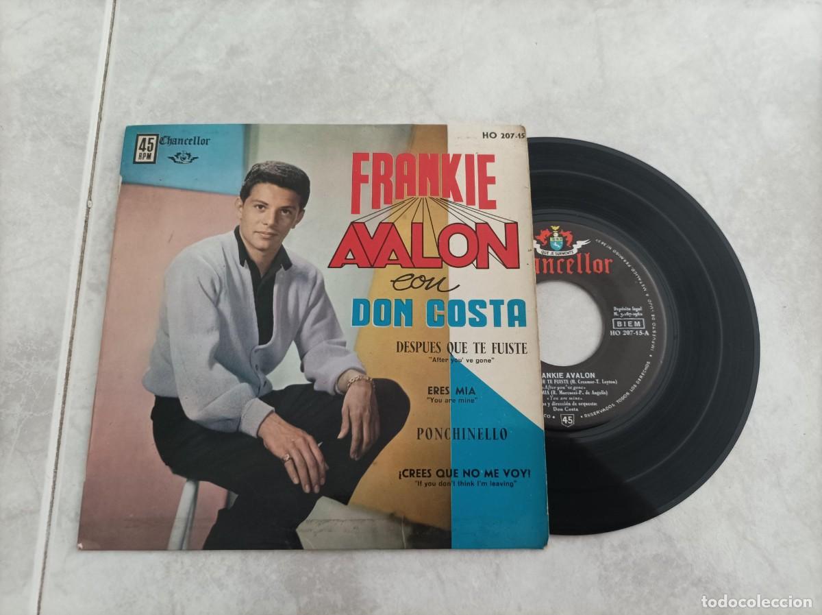 Discos de vinilo: Frankie Avalon ep original - Foto 1
