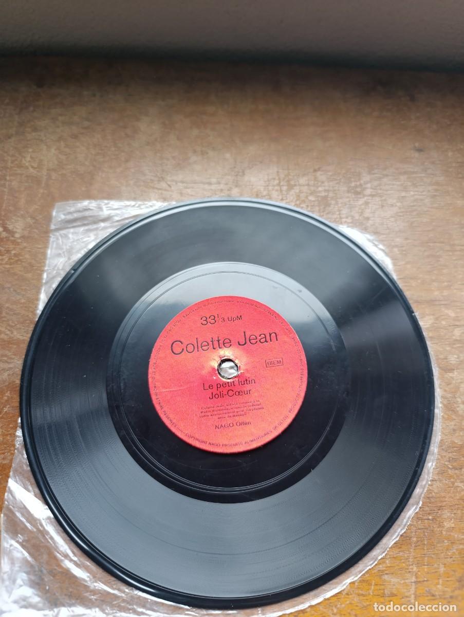 Discos de vinil: Single Colette Jean &ndash; Le Petit Lutin Joli-Coeur
