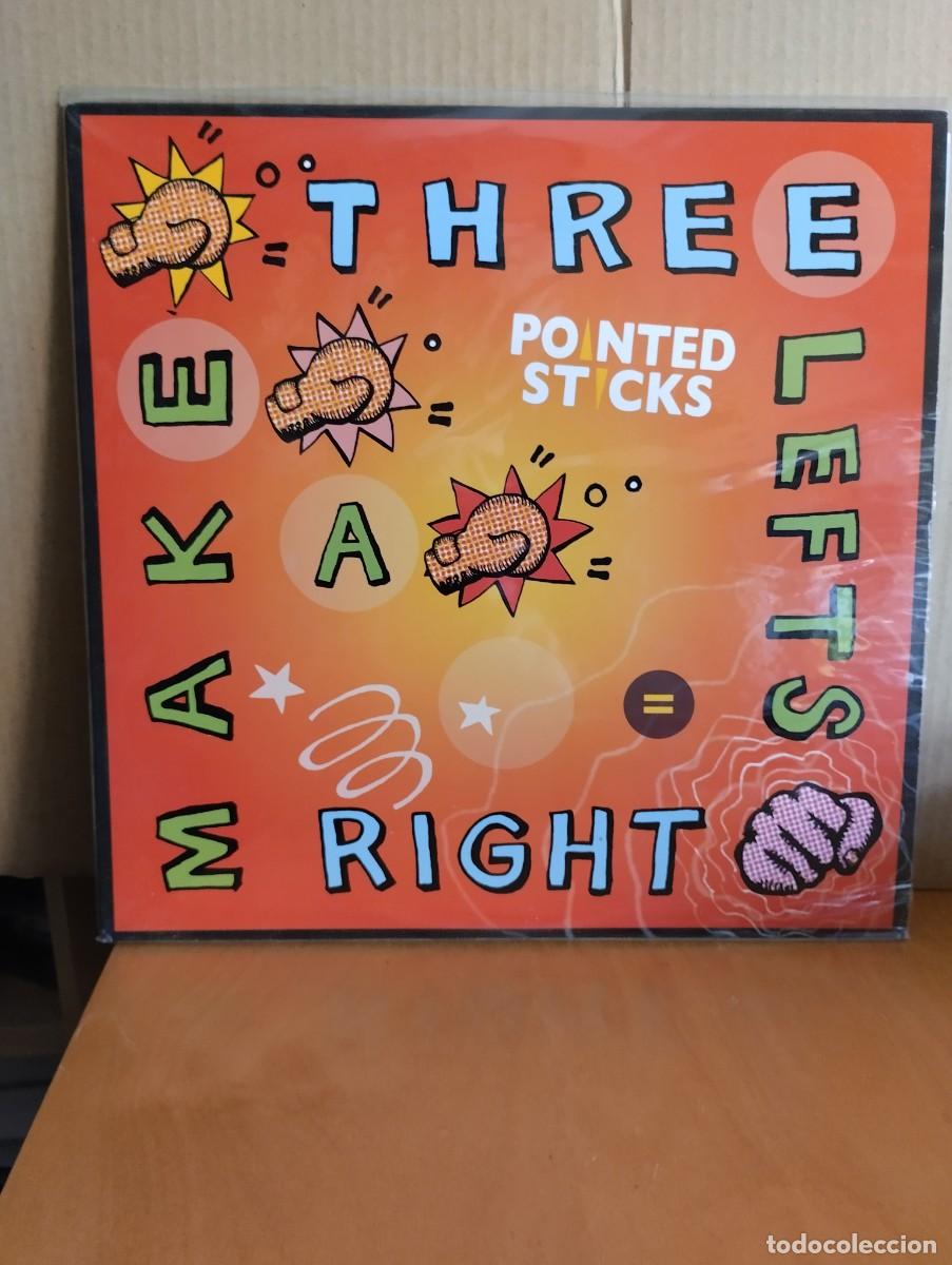 Discos de vinilo: POINTEDV STICKS ---- THREE LEFTS MAKE A RIGHT