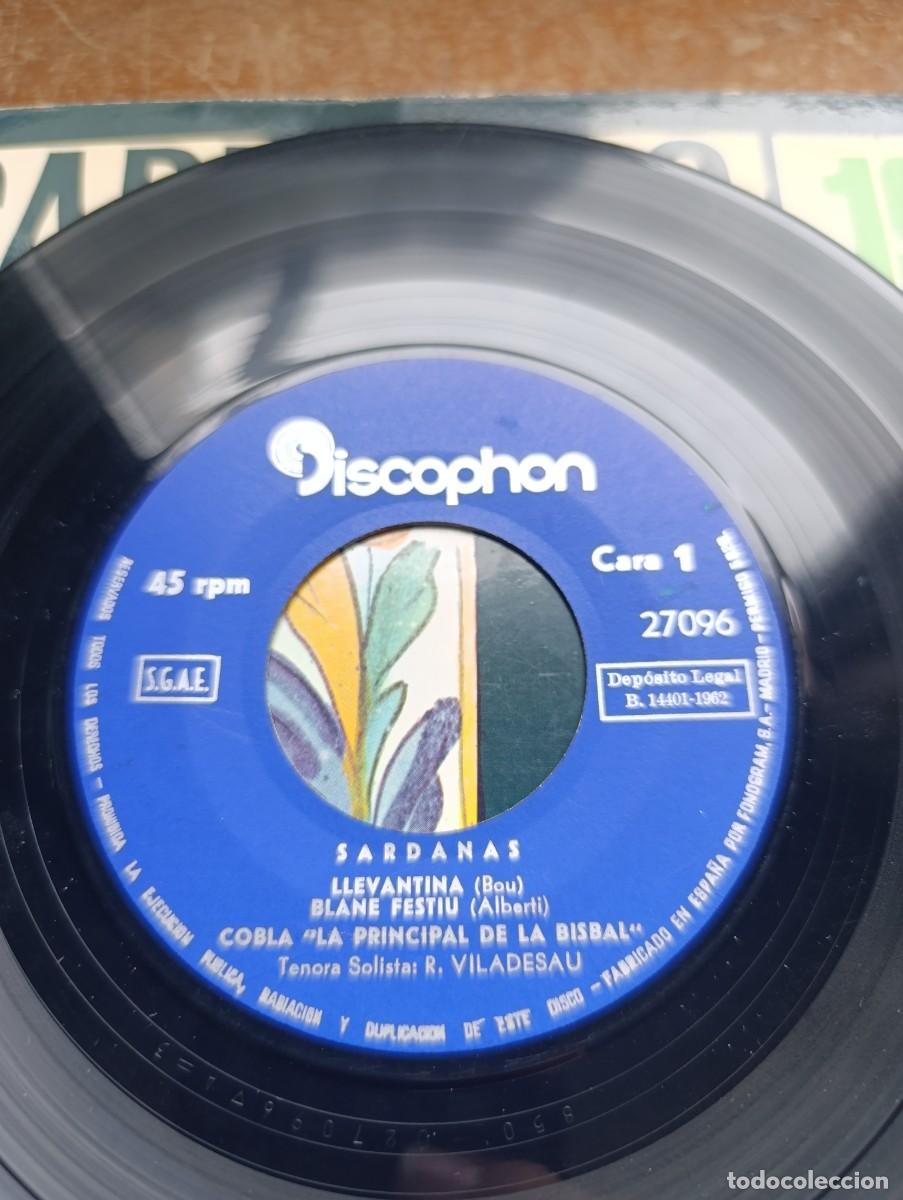 Discos de vinilo: Single Cobla La Principal De La Bisbal &ndash; Sardanas 19 - Foto 5