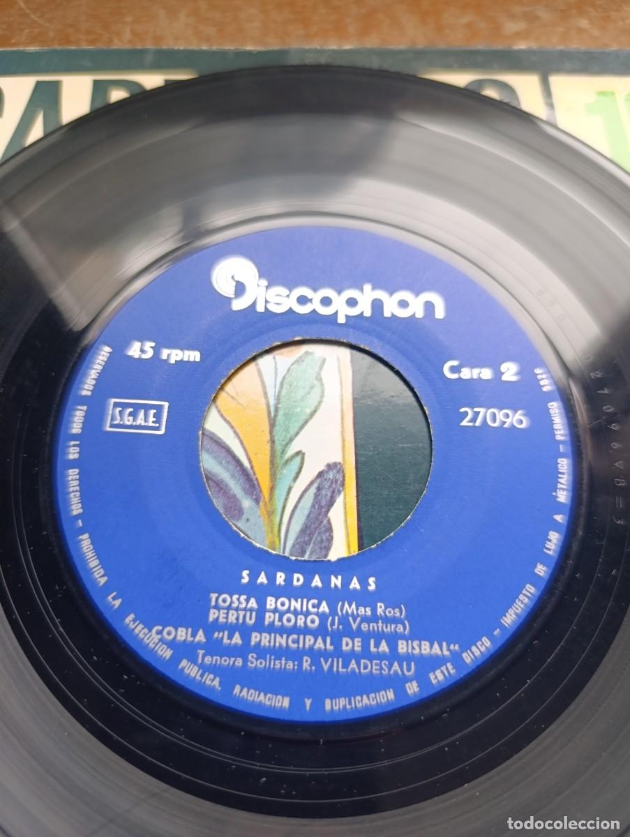 Discos de vinilo: Single Cobla La Principal De La Bisbal &ndash; Sardanas 19 - Foto 7
