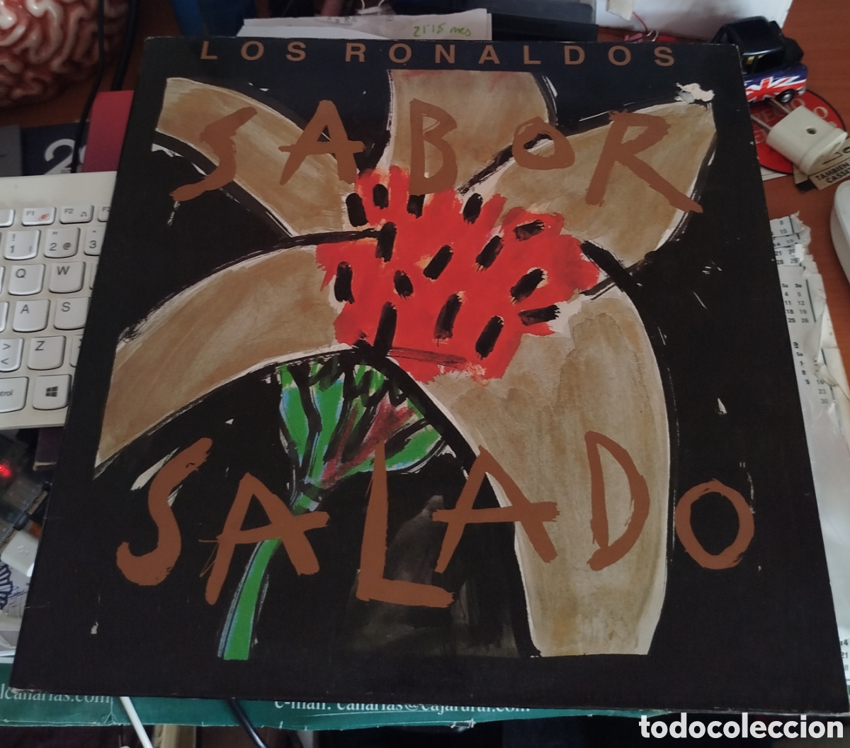 Discos de vinilo: Los Ronaldos &lrm;&ndash; Sabor Salado