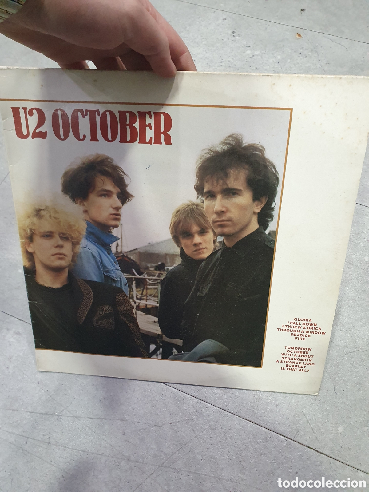 Discos de vinilo: LP. U2. October. Ver fotos
