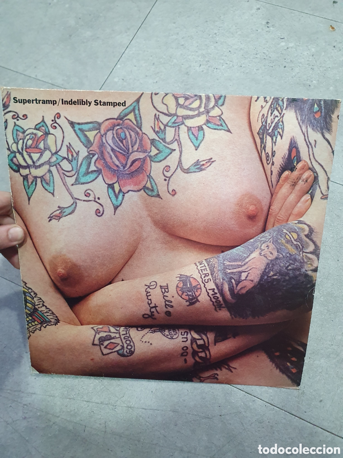 Discos de vinilo: LP. Supertramp. Indebily Stamped.