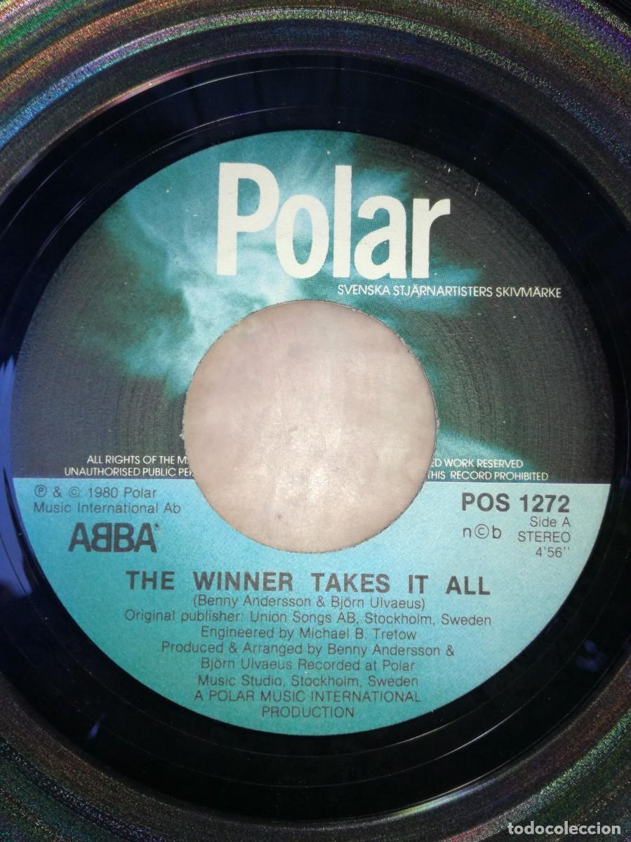 Discos de vinilo: LOTE DE 9 SINGLES ORIGINALES DE ABBA - Foto 2