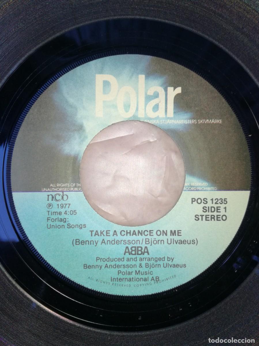 Discos de vinilo: LOTE DE 9 SINGLES ORIGINALES DE ABBA - Foto 4
