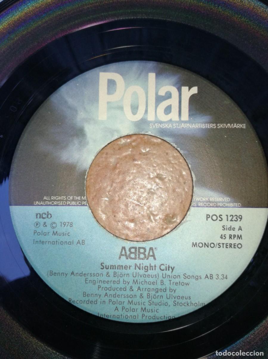 Discos de vinilo: LOTE DE 9 SINGLES ORIGINALES DE ABBA - Foto 5