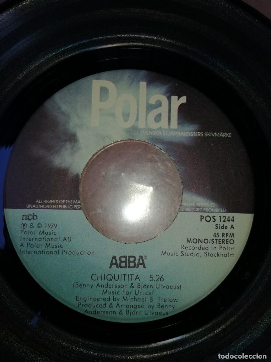 Discos de vinilo: LOTE DE 9 SINGLES ORIGINALES DE ABBA - Foto 6