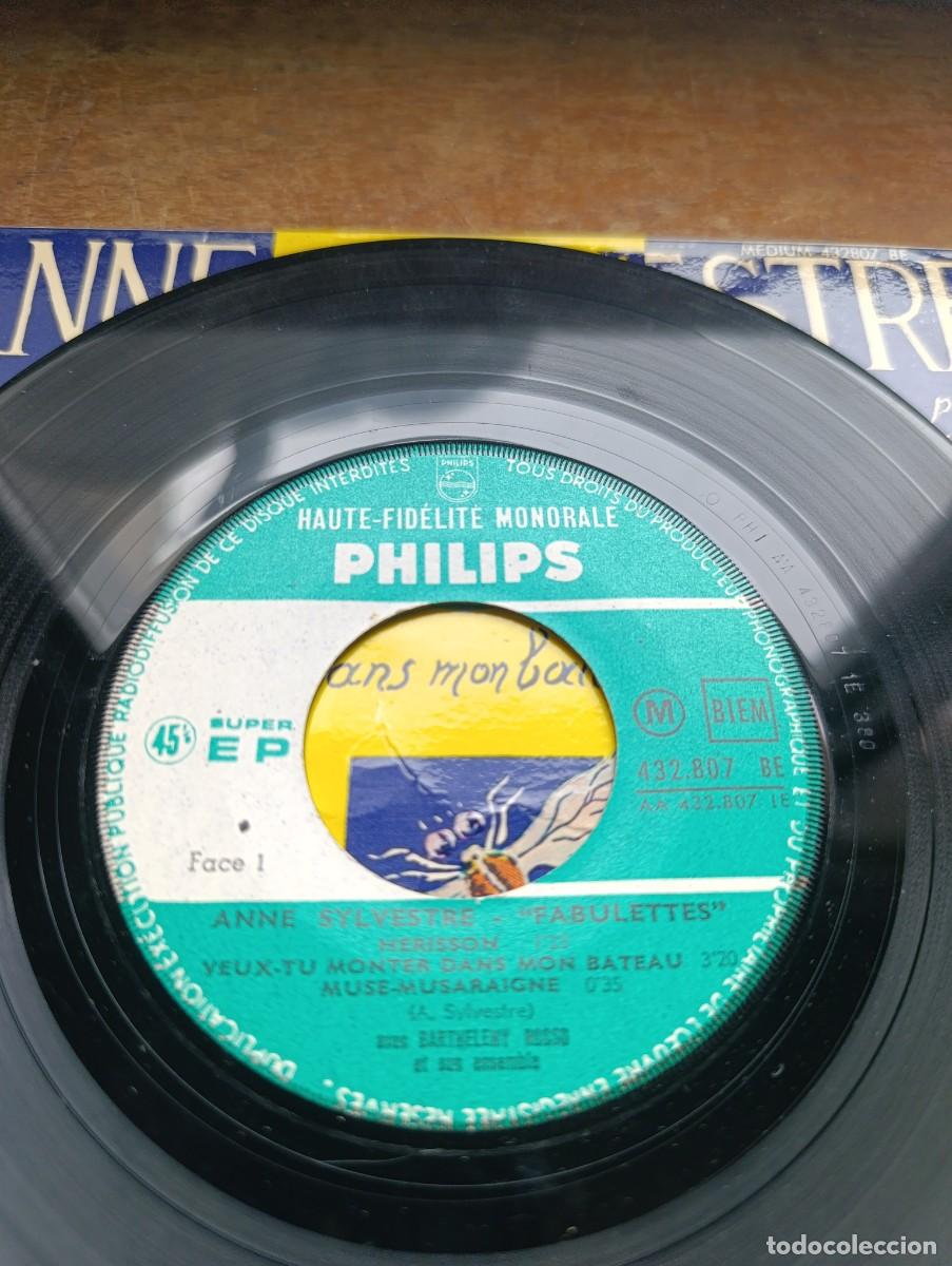 Discos de vinilo: Single Anne Sylvestre &ndash; Fabulettes - Foto 4