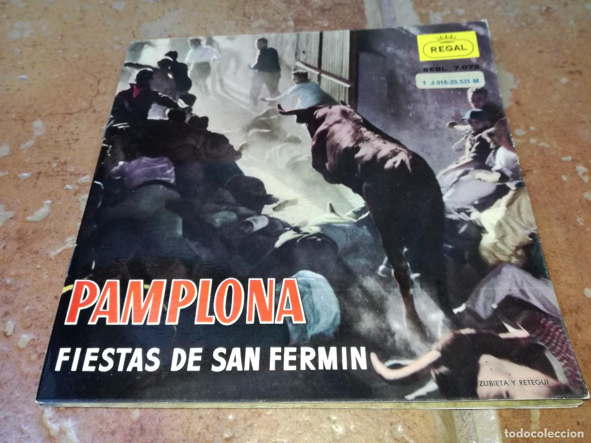 Vinyl records: PAMPLONA-FIESTAS DE SAN FERMIN-GATEFOLD-ORIGINAL 1958