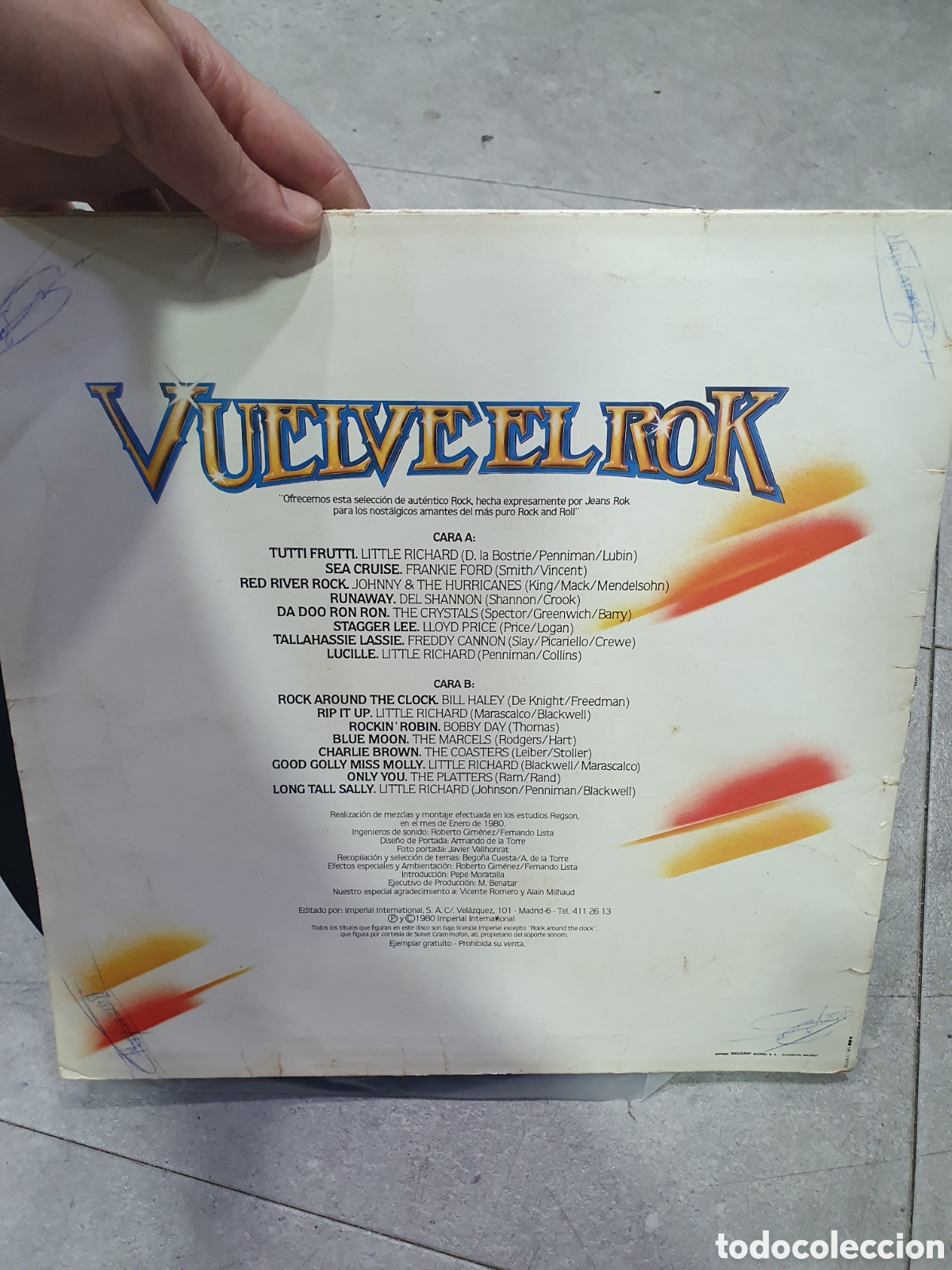 Discos de vinilo: LP. Vuelve el Rok. Golden Years. - Foto 2