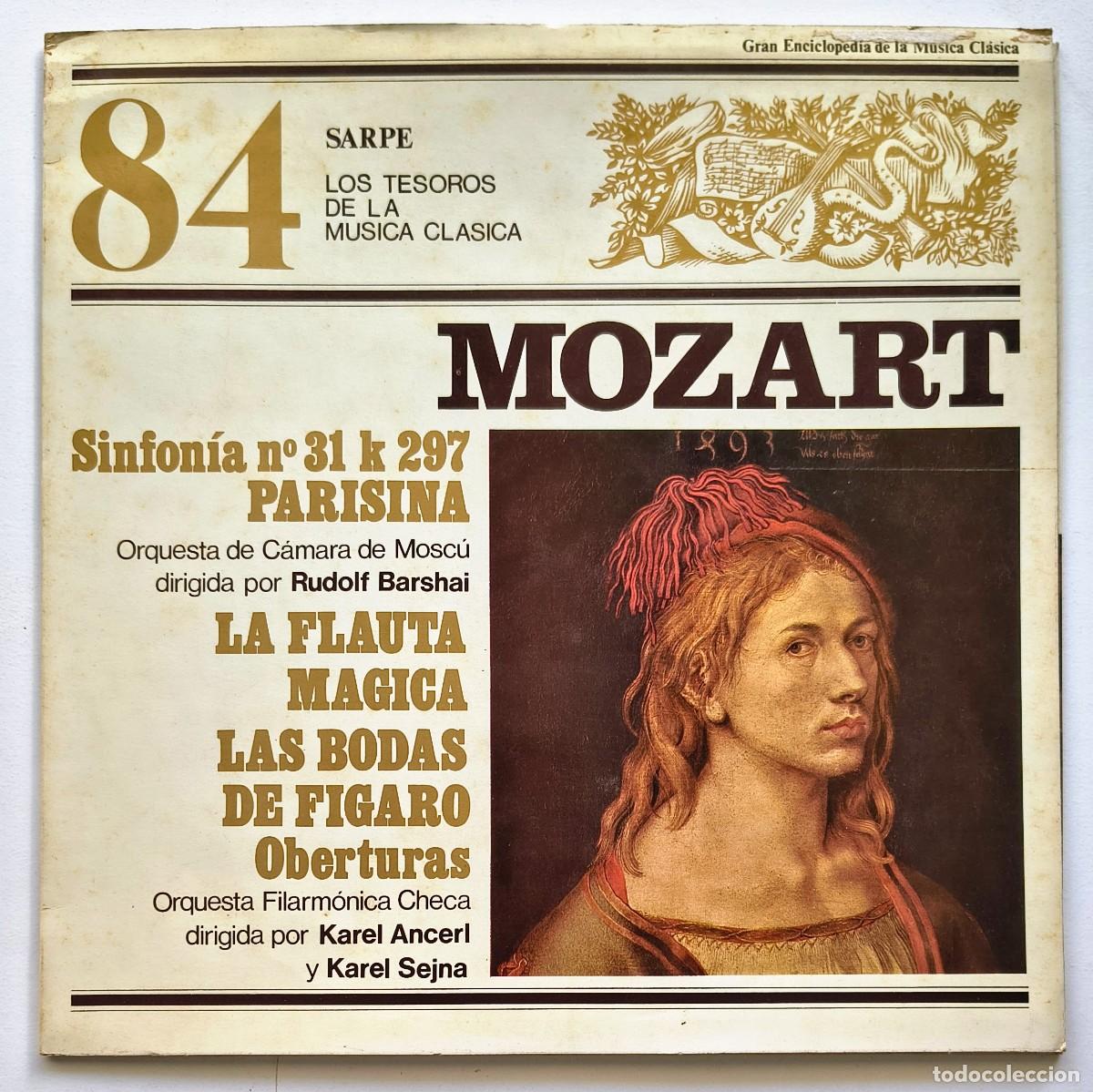 Discos de vinilo: Mozart - Los Tesoros de la musica clasica - 84