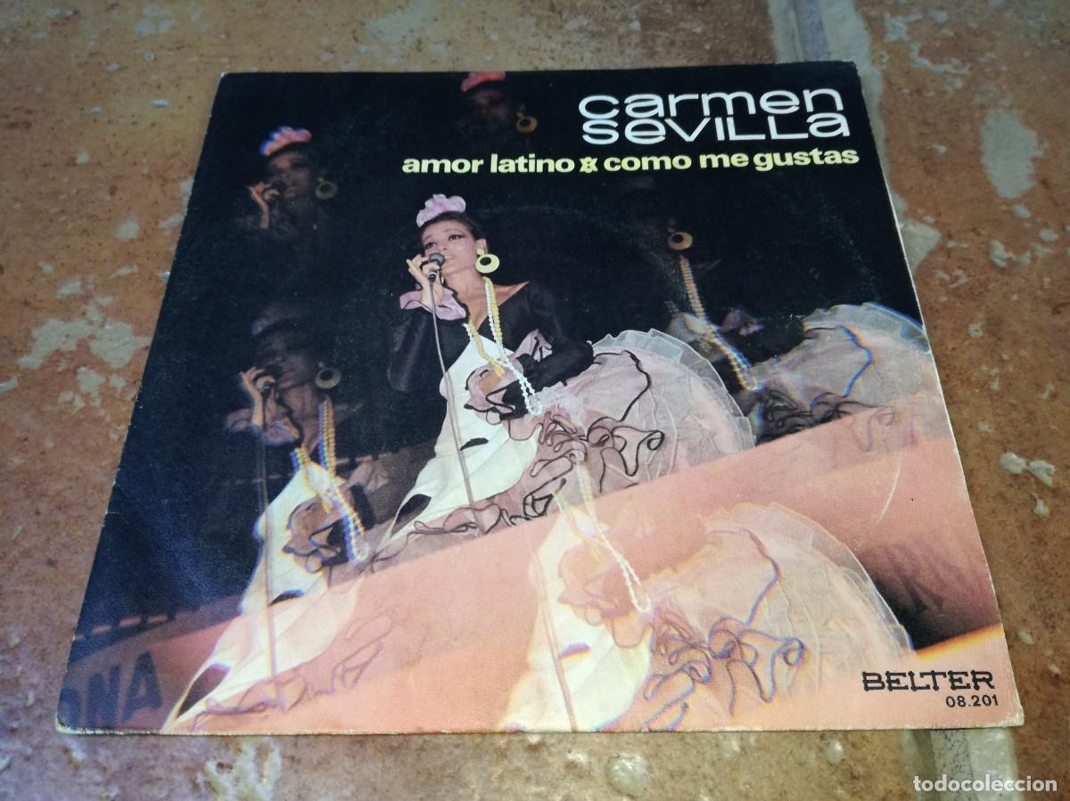 Discos de vinilo: CARMEN SEVILLA-AMOR LATINO-ORIGINAL 1972