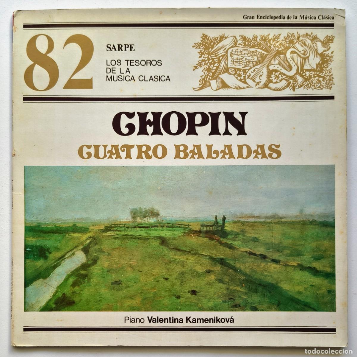 Discos de vinilo: Chopin - Los Tesoros de la musica clasica - 82