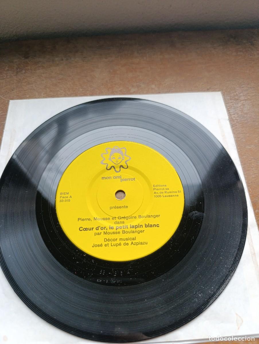 Discos de vinilo: LP Pierre*, Mousse* Et Gr&eacute;goire Boulanger &ndash; Coeur D'Or, Le Petit Lapin Blanc