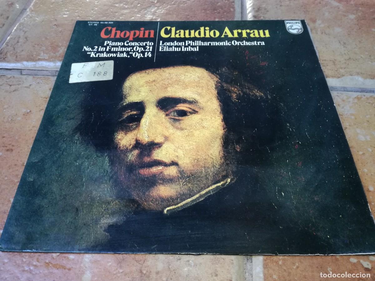 Discos de vinilo: FREDERIC CHOPIN-CLAUDIO ARRAU-ORIGINAL ESPA&Ntilde;OL 1977