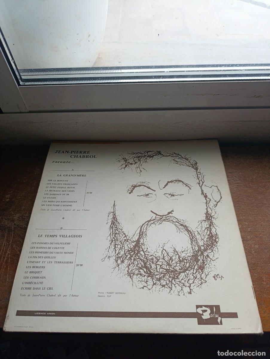 Discos de vinilo: LP Jean-Pierre Chabrol &ndash; Raconte... - Foto 3