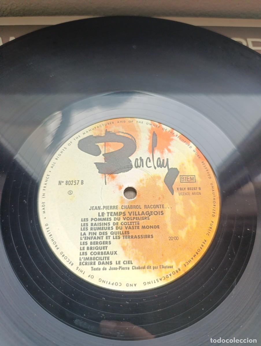 Discos de vinilo: LP Jean-Pierre Chabrol &ndash; Raconte... - Foto 5