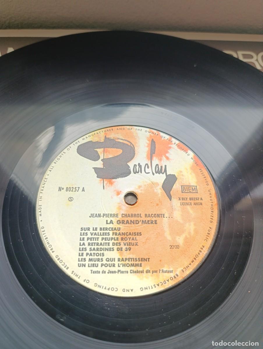 Discos de vinilo: LP Jean-Pierre Chabrol &ndash; Raconte... - Foto 7